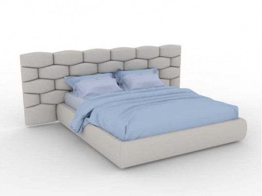 Кровать DreamStudio Амели Люкс DreamStudio, стиль современный, цвет голубой