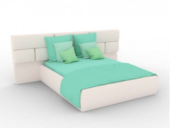 Кровать с низким изголовьем Ханна