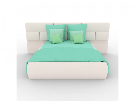 Кровать DreamStudio Ханна по цене от 63 560 ₽ , стиль современный, цвет белый 1 | Кровати