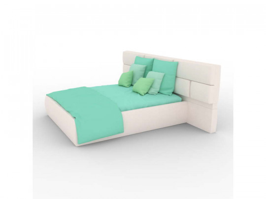 Кровать DreamStudio Ханна по цене от 63 560 ₽ , стиль современный, цвет белый 3 | Кровати