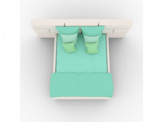 Кровать DreamStudio Ханна по цене от 63 560 ₽ , стиль современный, цвет белый 4 | Кровати