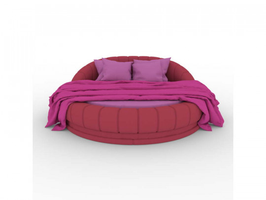 Круглая кровать DreamStudio Альбина DreamStudio, стиль современный, цвет красный