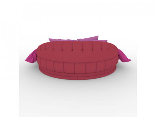 Круглая кровать DreamStudio Альбина по цене от 91 840 ₽ , стиль современный, цвет красный 5 | Круглые кровати