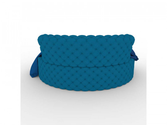 Круглая кровать DreamStudio Эмили по цене от 91 700 ₽ , стиль современный, цвет синий 5 | Круглые кровати