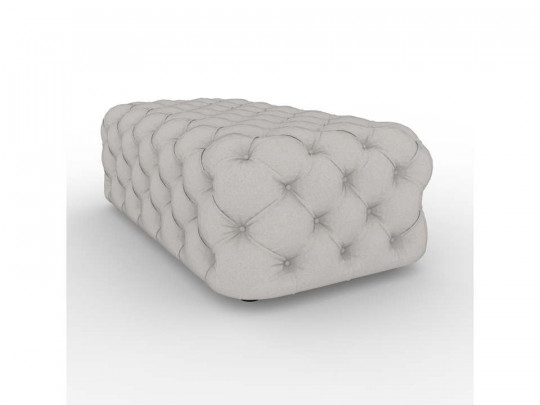 Пуф DreamStudio Николас по цене от 32 300 ₽ , высота, см 45, стиль классика, цвет светло-серый 3 | Пуфы