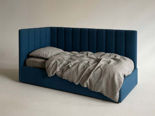 Кровать Galaxy Меркурий-3 с подъемным механизмом синий Galaxy, стиль современный, цвет синий