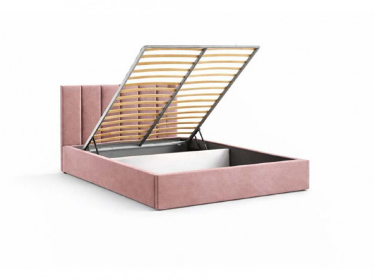 Кровать Galaxy Венера-3 с подъемным механизмом розовый по цене от 22 630 ₽ , стиль современный, цвет розовый 1 | Кровати