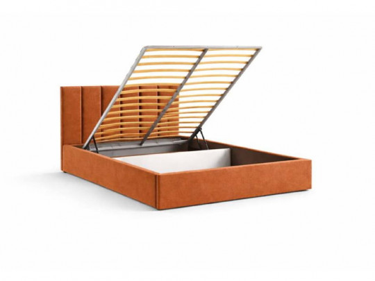 Кровать Galaxy Венера-3 с подъемным механизмом терракотовый по цене от 22 630 ₽ , стиль современный, цвет терракотовый, красный 2 | Кровати