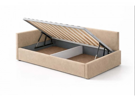 Кровать Galaxy Меркурий-2 с подъемным механизмом бежевый по цене от 21 690 ₽ , стиль современный, цвет бежевый 1 | Кровати