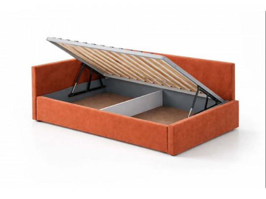 Кровать Galaxy Меркурий-2 с подъемным механизмом красный по цене от 21 690 ₽ , стиль современный, цвет красный, терракотовый 1 | Кровати