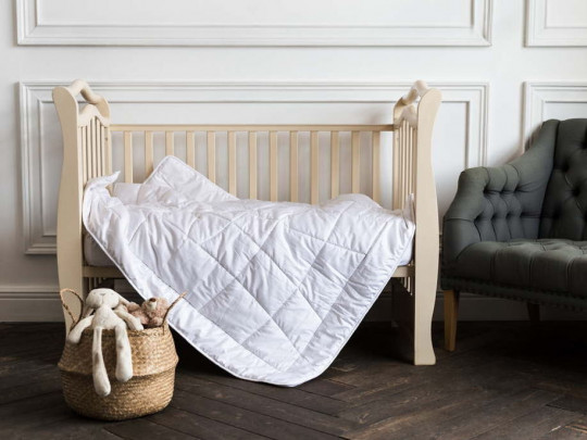 Одеяло детское German Grass хлопок Baby Bio Cotton легкое 222113 German Grass, цвет белый