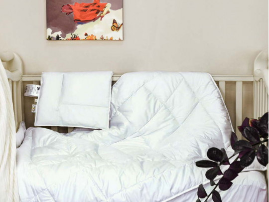 Подушка детская German Grass хлопок Baby Cotton Grass низкая 122460 по цене от 3 910 ₽ , цвет белый 1 | Подушки из бамбука