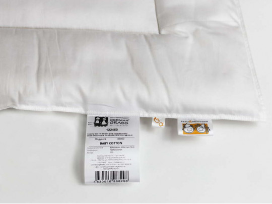 Подушка детская German Grass хлопок Baby Cotton Grass низкая 122460 по цене от 3 910 ₽ , цвет белый 3 | Подушки из бамбука