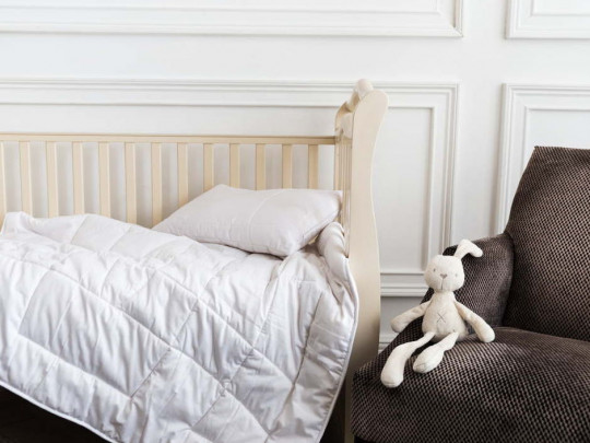 Подушка детская German Grass хлопок Baby Bio Cotton регулируемая на молнии 222460 по цене от 3 500 ₽ , цвет белый 1 | Подушки из бамбука