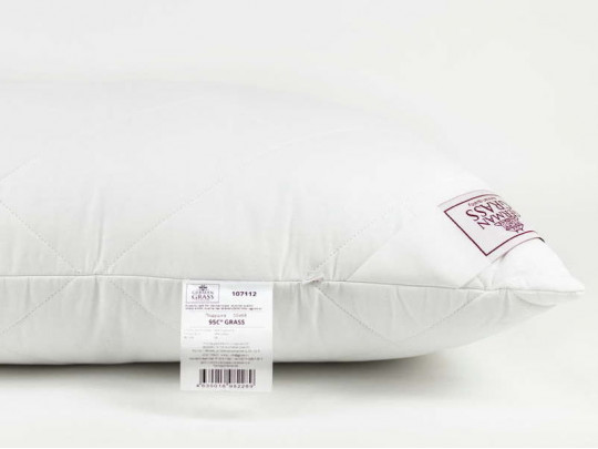 Подушка German Grass 95C Grass регулируемая на молнии 107112 по цене от 2 790 ₽ , цвет белый 5 | Подушки из бамбука