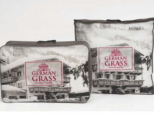 Подушка German Grass хлопок Сottonwash Grass регулируемая на молнии 122120 по цене от 6 260 ₽ , цвет белый 5 | Подушки German Grass