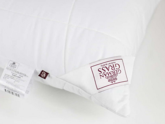 Подушка German Grass хлопок Сottonwash Grass регулируемая на молнии 122120 по цене от 6 260 ₽ , цвет белый 4 | Подушки German Grass