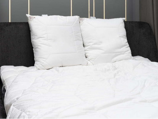 Подушка German Grass овечья Merino Wool Grass регулируемая на молнии 158120 по цене от 6 510 ₽ , цвет белый 2 | Подушки German Grass