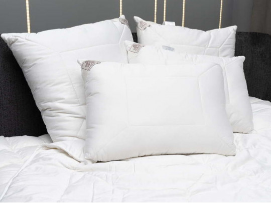 Подушка German Grass овечья Merino Wool Grass регулируемая на молнии 158120 German Grass, цвет белый