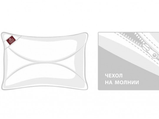 Подушка German Grass эвкалипт Double Tencel Grass регулируемая на молнии 96120 по цене от 7 080 ₽ , цвет молочный 9 | Подушки German Grass