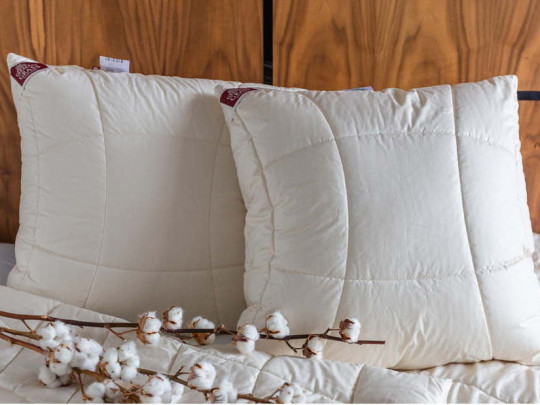 Подушка German Grass хлопок Organic Cotton Grass регулируемая на молнии 99120 German Grass, цвет бежевый