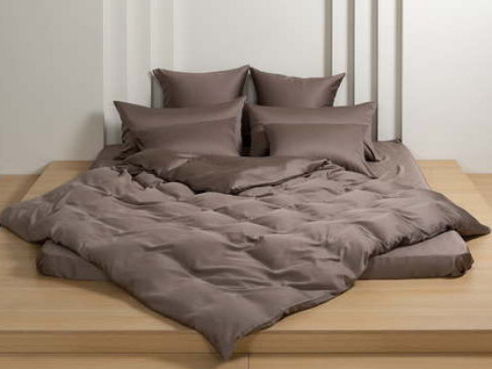 Простыня на резинке German Grass Brilliant Grass коричневая по цене от 9 170 ₽ , цвет коричневый 1 | Постельное белье German Grass