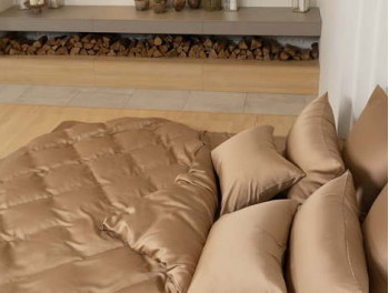 Простыня на резинке German Grass Brilliant Grass песочная