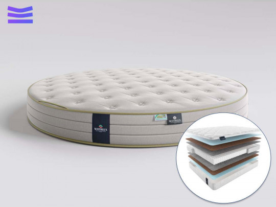 Круглый матрас Materlux Aosta light Materlux, высота, см 18