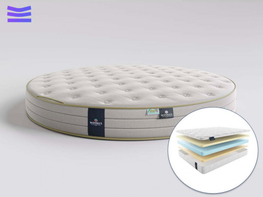 Круглый матрас Materlux Nobile Materlux, высота, см 21