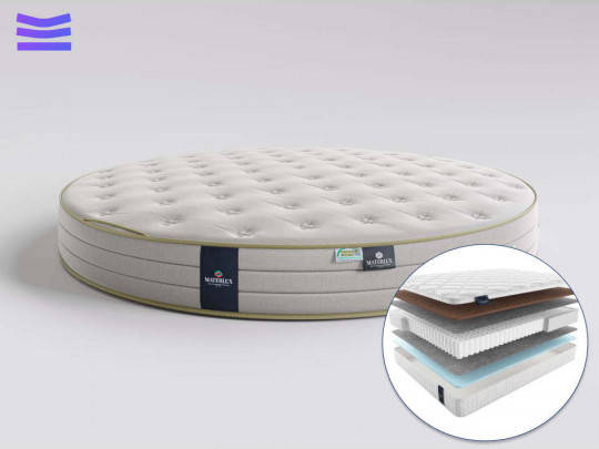 Круглый матрас Materlux Spring comfort multi Materlux, высота, см 20