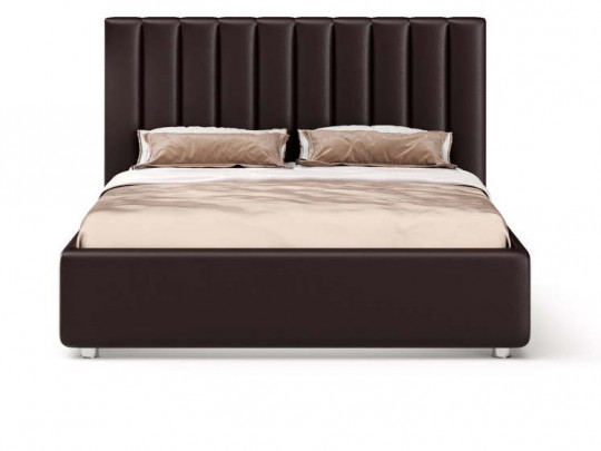 Кровать Nuvola Adriana Коричневый по цене от 55 305 ₽ , стиль классический, минимализм, цвет коричневый 1 | Кровати Nuvola
