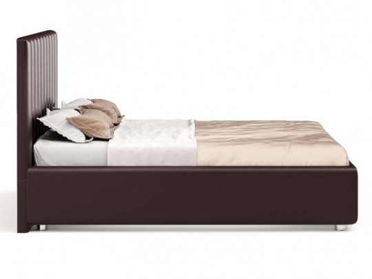 Кровать Nuvola Adriana Коричневый по цене от 55 305 ₽ , стиль классический, минимализм, цвет коричневый 2 | Кровати Nuvola