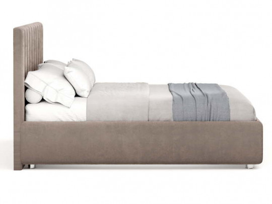 Кровать Nuvola Adriana Светло-коричневый по цене от 55 305 ₽ , стиль классический, минимализм, цвет коричневый 2 | Кровати Nuvola