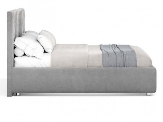Кровать Nuvola Adriana Серый по цене от 55 305 ₽ , стиль классический, минимализм, цвет серый 2 | Кровати Nuvola