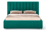 Кровать Nuvola Adriana Изумрудный по цене от 55 305 ₽ , стиль классический, минимализм, цвет зеленый, изумрудный 1 | Кровати Nuvola