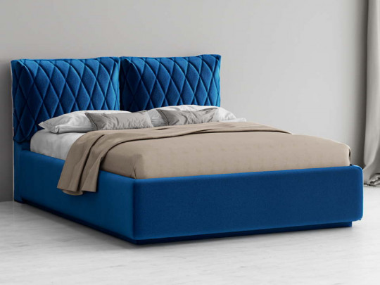 Кровать Nuvola Celeste по цене от 62 209 ₽ , стиль классический,, цвет коричневый 7 | Кровати с мягкой обивкой