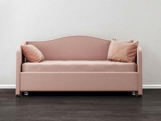 Кровать софа Nuvola Elea Style Nuvola, стиль современный, минимализм, прованс, цвет розовый