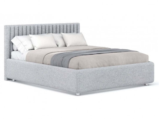 Кровать Nuvola Fiore Светло-серый по цене от 46 942 ₽ , стиль классический, минимализм, цвет серый, светло-серый 5 | Кровати Nuvola