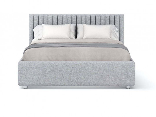 Кровать Nuvola Fiore Светло-серый по цене от 46 942 ₽ , стиль классический, минимализм, цвет серый, светло-серый 2 | Кровати Nuvola