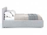 Кровать Nuvola Fiore Светло-серый по цене от 46 942 ₽ , стиль классический, минимализм, цвет серый, светло-серый 4 | Кровати Nuvola
