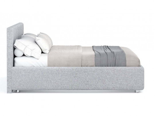 Кровать Nuvola Fiore Светло-серый по цене от 46 942 ₽ , стиль классический, минимализм, цвет серый, светло-серый 4 | Кровати Nuvola