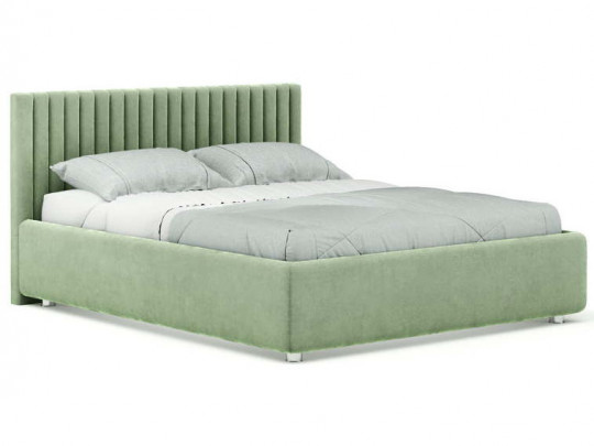 Кровать Nuvola Fiore Зеленый по цене от 46 942 ₽ , стиль классический, минимализм, цвет зеленый 4 | Кровати Nuvola