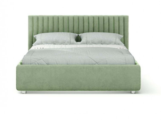 Кровать Nuvola Fiore Зеленый по цене от 46 942 ₽ , стиль классический, минимализм, цвет зеленый 1 | Кровати Nuvola