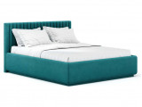 Кровать Nuvola Fiore Темно-бирюзовый по цене от 46 942 ₽ , стиль классический, минимализм, цвет зеленый, изумрудный 5 | Кровати Nuvola