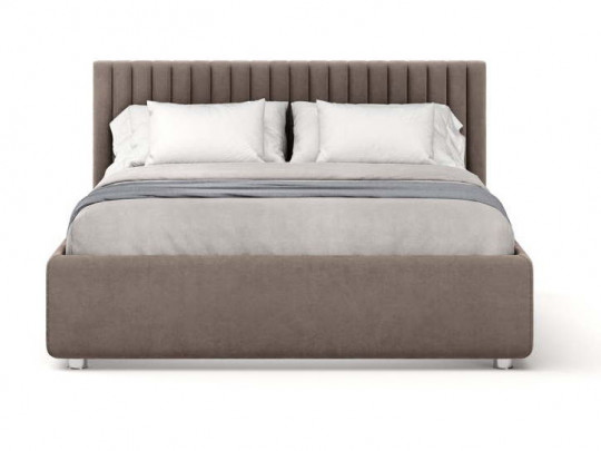 Кровать Nuvola Fiore Светло-коричневый по цене от 46 942 ₽ , стиль классический, минимализм, цвет коричневый 1 | Кровати Nuvola
