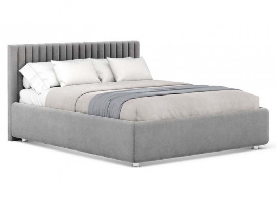 Кровать Nuvola Fiore Серый по цене от 46 942 ₽ , стиль классический, минимализм, цвет серый 4 | Кровати Nuvola
