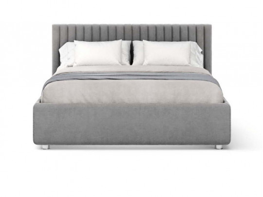 Кровать Nuvola Fiore Серый по цене от 46 942 ₽ , стиль классический, минимализм, цвет серый 1 | Кровати Nuvola