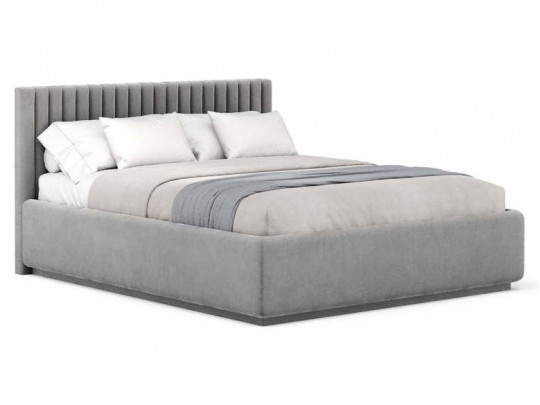 Кровать Nuvola Fiore Серый по цене от 46 942 ₽ , стиль классический, минимализм, цвет серый 5 | Кровати Nuvola