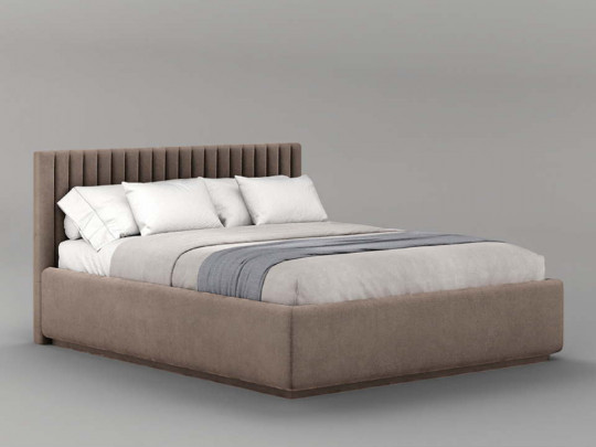 Кровать Nuvola Fiore Светло-коричневый Nuvola, стиль классический, минимализм, цвет коричневый