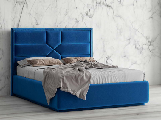 Кровать Nuvola Prado Синий Nuvola, стиль классический, цвет синий